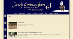 Desktop Screenshot of joedycunningham.com